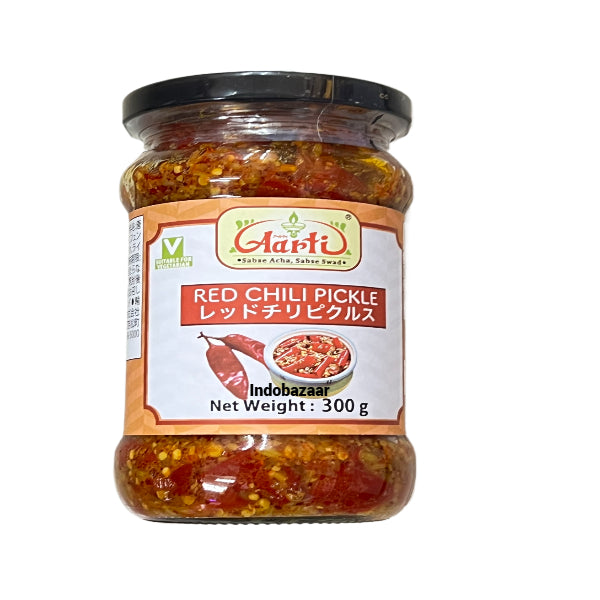 Aarti Red Chilli Pickle 283g Exp. 4-9-2026