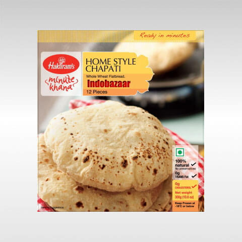 Haldiram Chapati  Phulka Roti 360g/ 12pcs