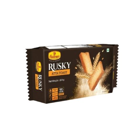 Haldiram Rusky Atta Toast 250g Exp. March End 2026