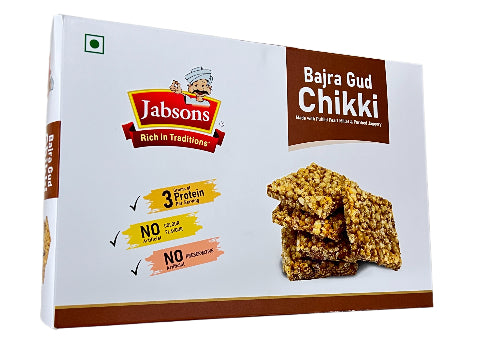 Jabson Bajra Gud Chikki 200g Exp. 30-July-2026