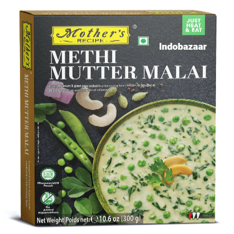 Mother's Methi Mutter Malai 300g Exp. 26-08-2026