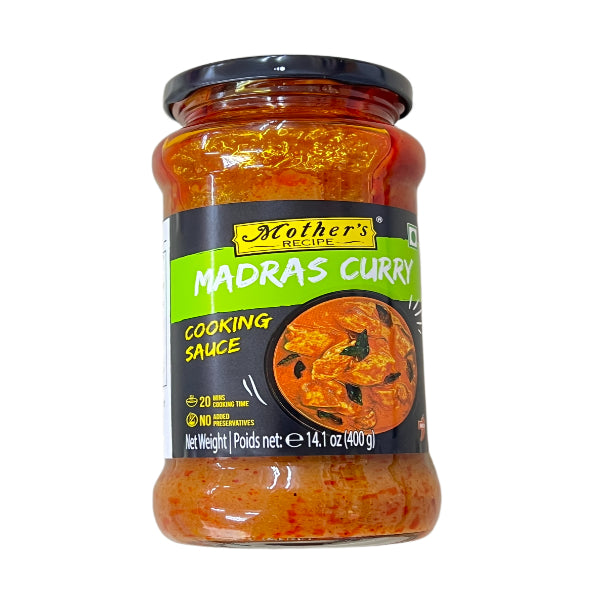 Mother's Madras Curry Sauce 400g Exp. 13-10-2026