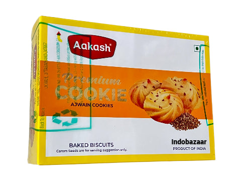 Aakash Ajwain Biscuits 250g Exp 10th Oct 2025
