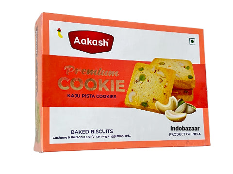 Aakash Pista Kaju Biscuits 250g Exp. 10-10-2025