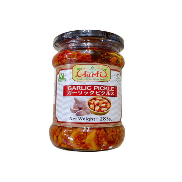 Aarti Garlic Pickle 283g Exp. 4-9-2026