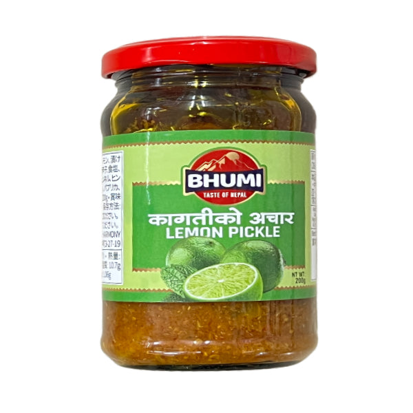 Bhumi Lemon Pickle 200g Nepal