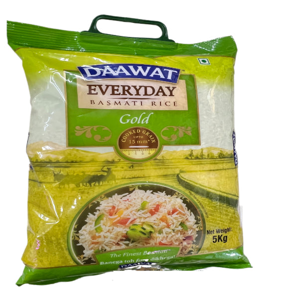 Basmati Daawat Everyday Gold 5kg – Indobazaar Shop