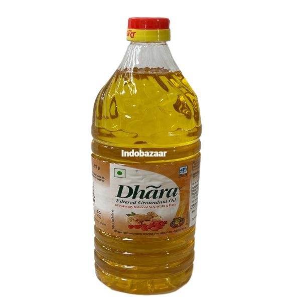 Dhara Filtered Groundnut Oil 1ltr