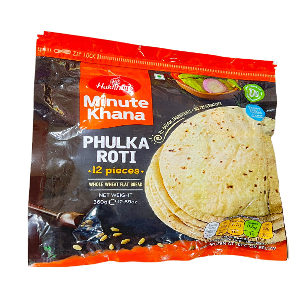 Haldiram Chapati  Phulka Roti 360g/ 12pcs