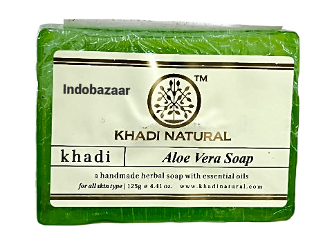 Khadi Natural Aloe Vera  Soap 125g