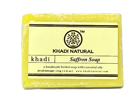 Khadi Saffron Soap 75g