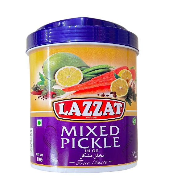 Lazzat Mixed Pickle 1kg