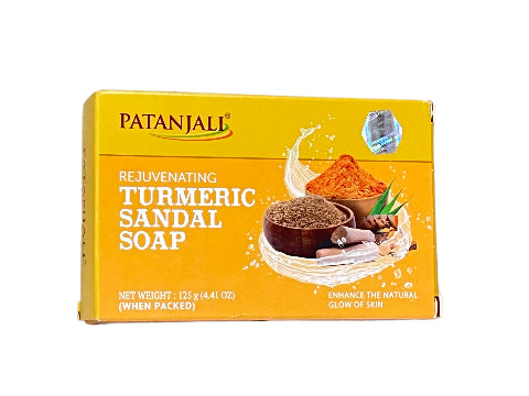 Patanjali Turmeric Sandal Soap 125g