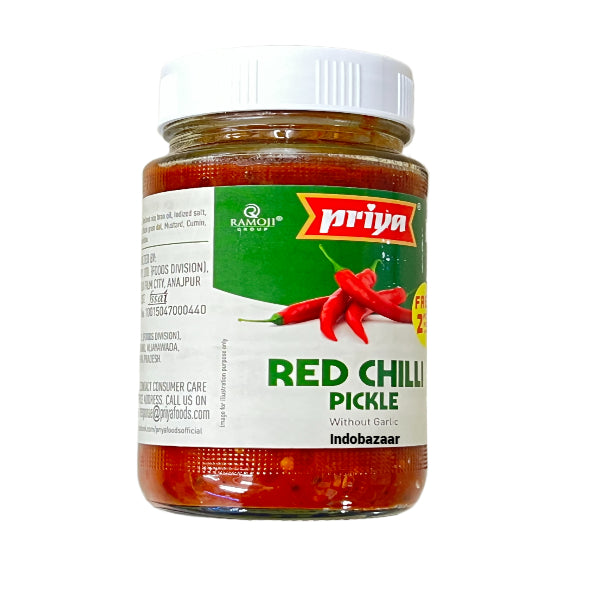 Priya Red Chilli Pickle 300g