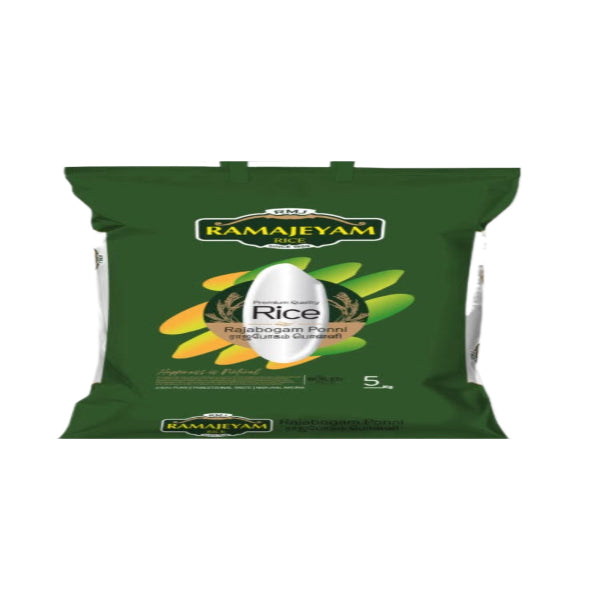 Ramajeyam Rajabogam Poni Rice 5kg