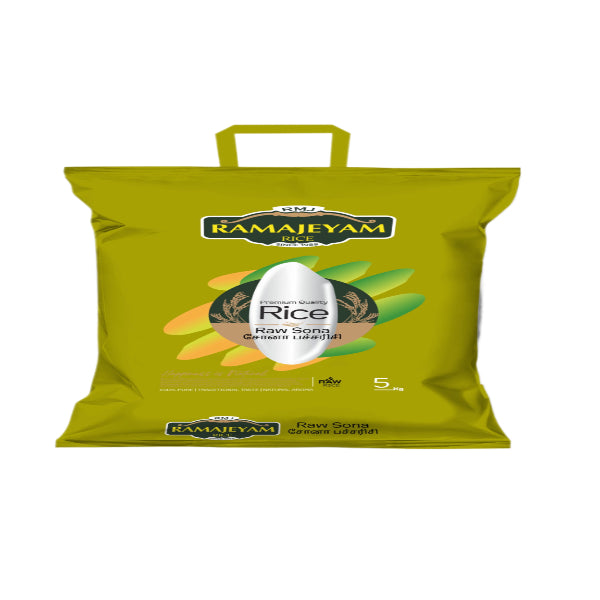 Ramajeyam Sona Masoori Raw Rice 5kg