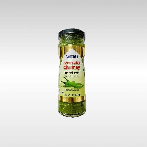 Sartaj Green Chilli Chutney 220g