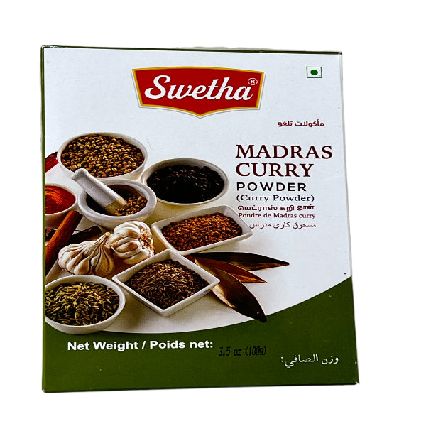 Swetha Madras Curry Powder 100g