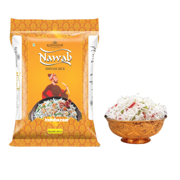 Nawab Basmati Rice 4kg Kohinoor