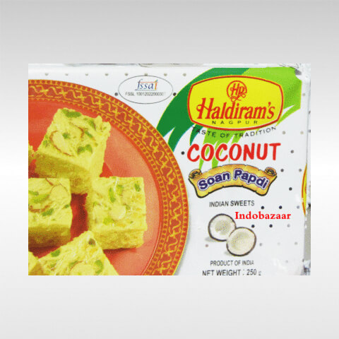 Haldiram Sohan Papri Coconut 250g 1