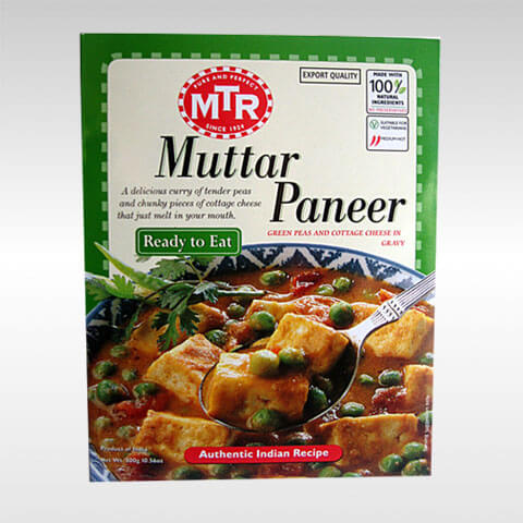 MTR ready to eat Muttar Paneer