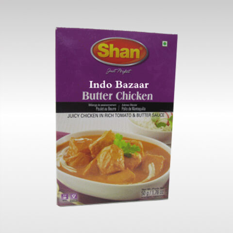 Shan Butter Chicken 50g | IndoBazaar - Indian Grocery Store in Japan