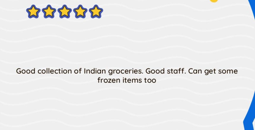 Quality Indian groceries and service